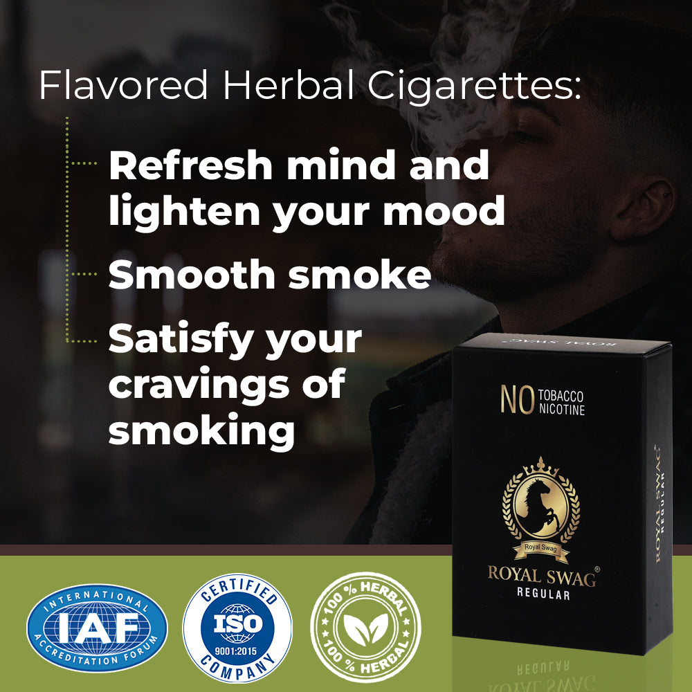Regular Flavour Herbal Cigarettes - 20 Sticks Packet