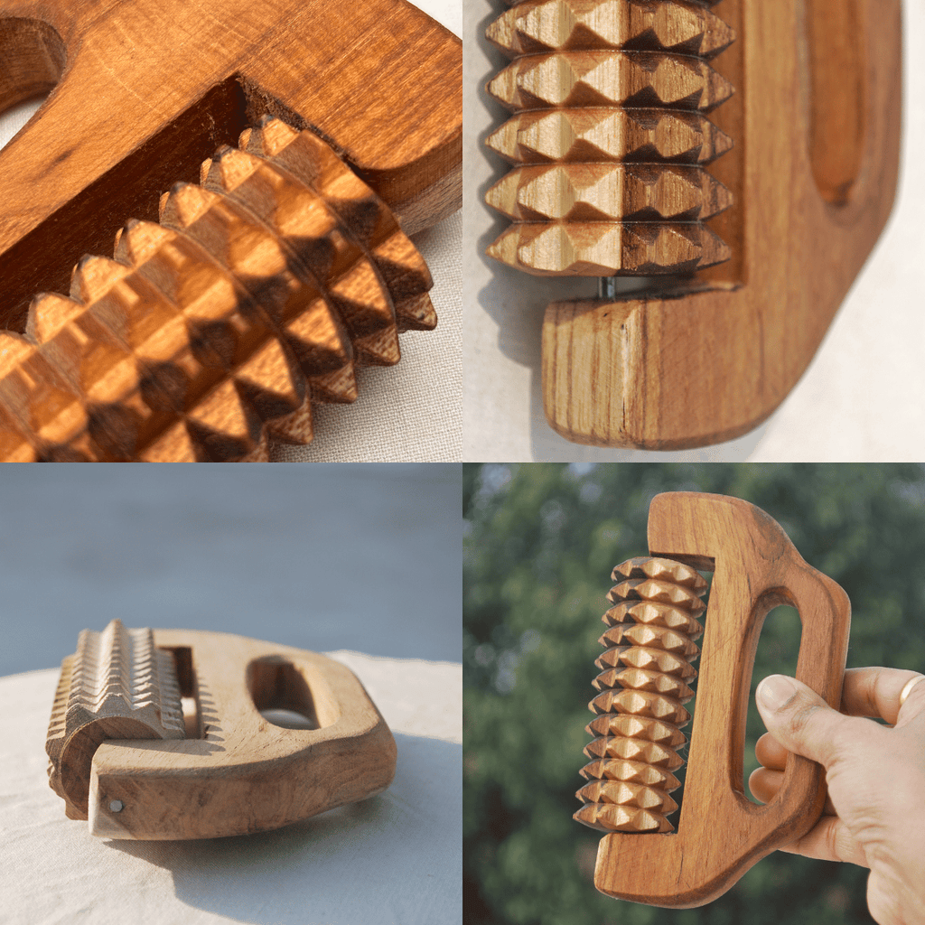 Wooden Cellulite Massage Tool.