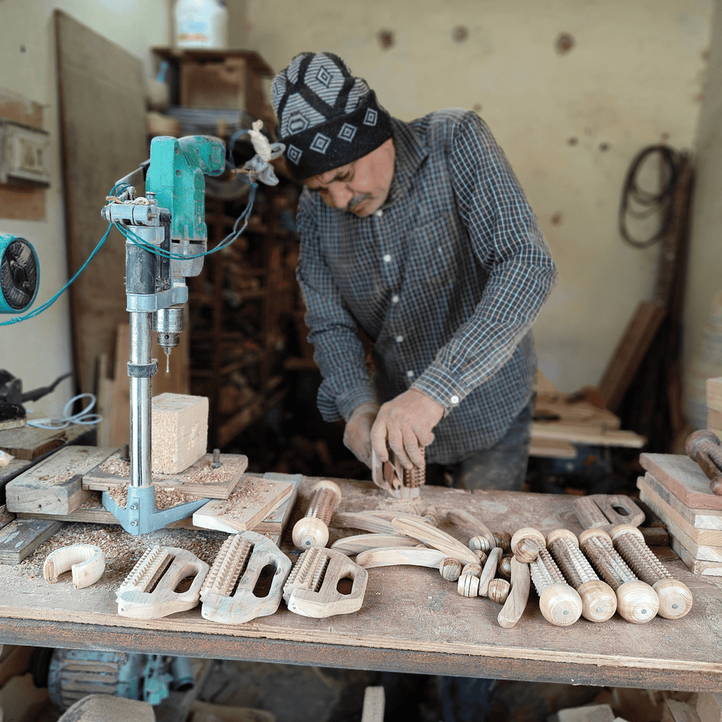 Wooden Cellulite Massage Tool.