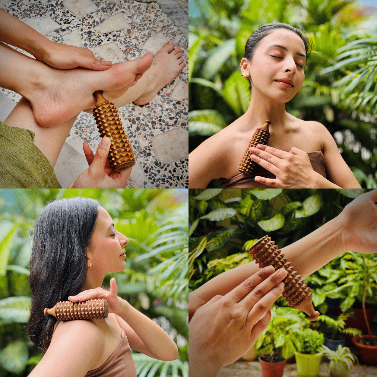 Porcupine massage roller
